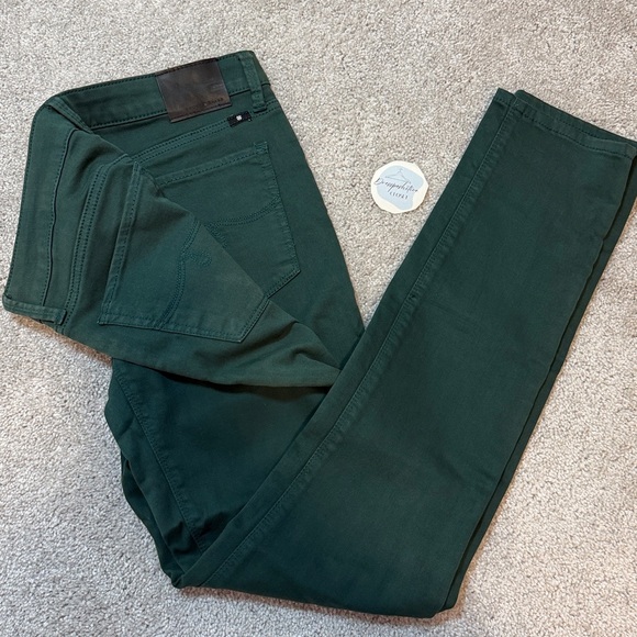 Lucky Brand Lolita Skinny Forest Green Jeans - Picture 3 of 3